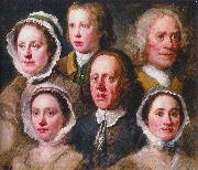 William Hogarth Hogarth Servants oil painting on canvas